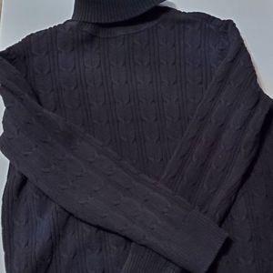 Vintage Black Turtleneck